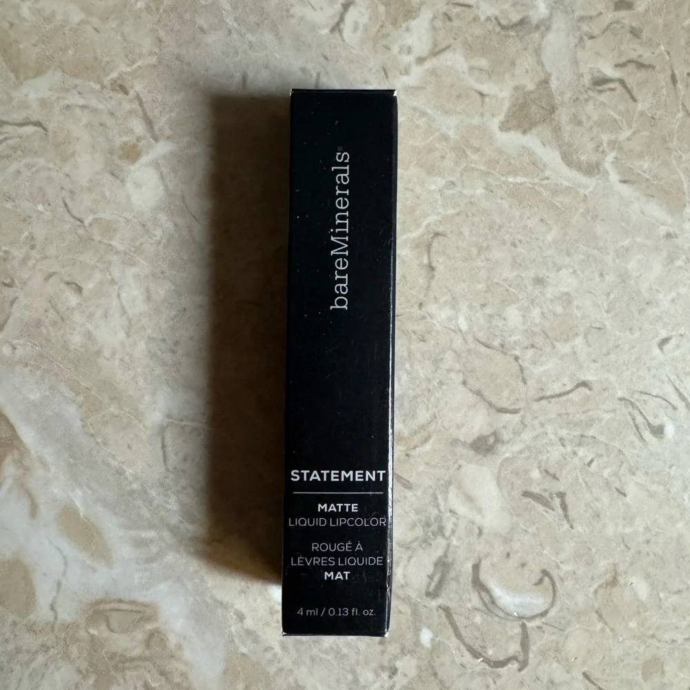 BareMinerals Matte Liquid Lip Colour Lipstick Juicy Poppy Red NEW IN BOX